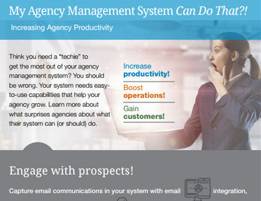 My Agency Management System Can Do That